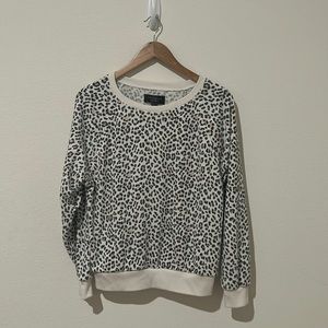 VS Leopard Print Crewneck